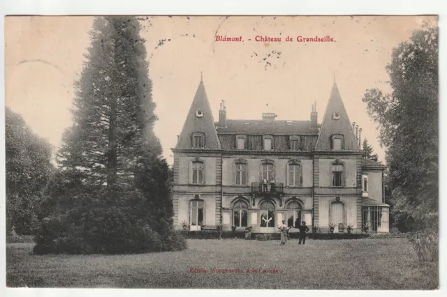 BLAMONT - Meurthe & Moselle - CPA 54 - Chateau de Grandseille