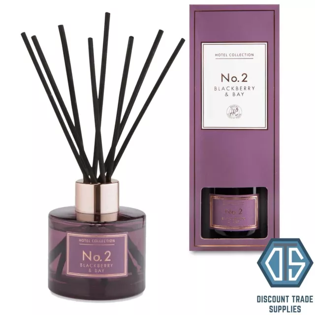 Aldi Hotel Collection No 2 Reed Diffuser Fragranced Blackberry & Bay 100ml