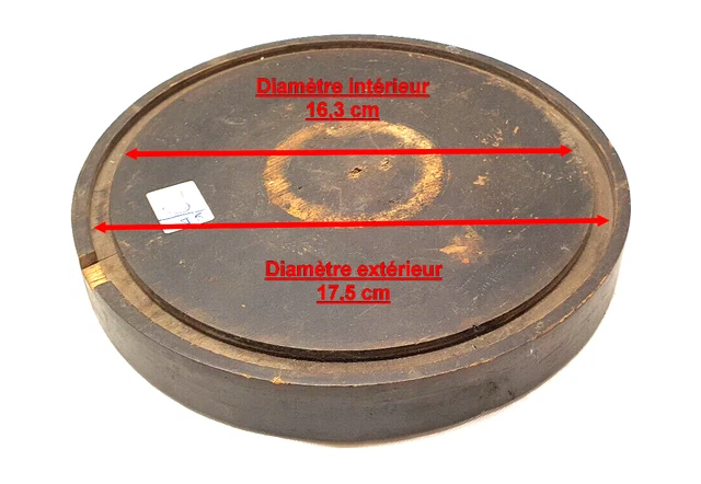 Pied De Lampe Bois Patine Naturelle