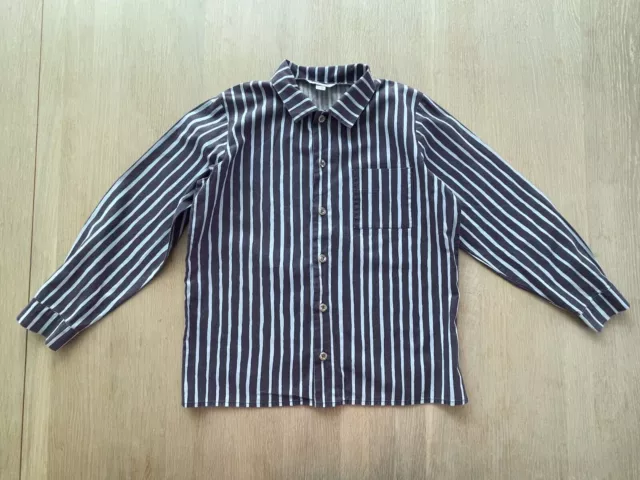 Chemise MARIMEKKO vintage grise, chemise boutonnée rayée Marimekko, taille...