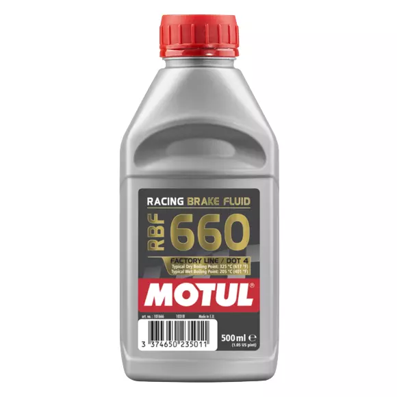 Motul RBF 660 Brake Fluid 500ml 101666 FACTORY LINE / DOT 4