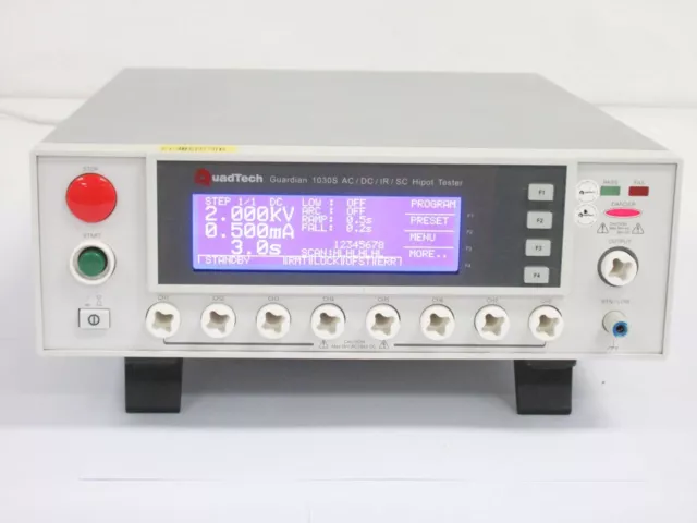 Quadtech Guardian 1030S Ac/Dc/Ir/Sc Hipot Tester & Hv Scan Chroma G1030S - Parts