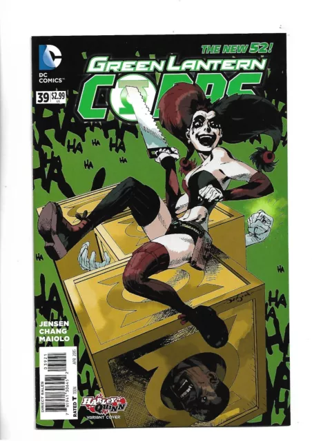 DC Comics - Green Lantern Corps Vol.3 #39 Harley Quinn variant (Apr'15) NM