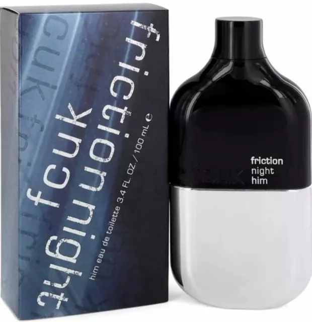 Fcuk Friction Night by French Connection cologne men EDT 3.3 / 3.4 oz New In Box