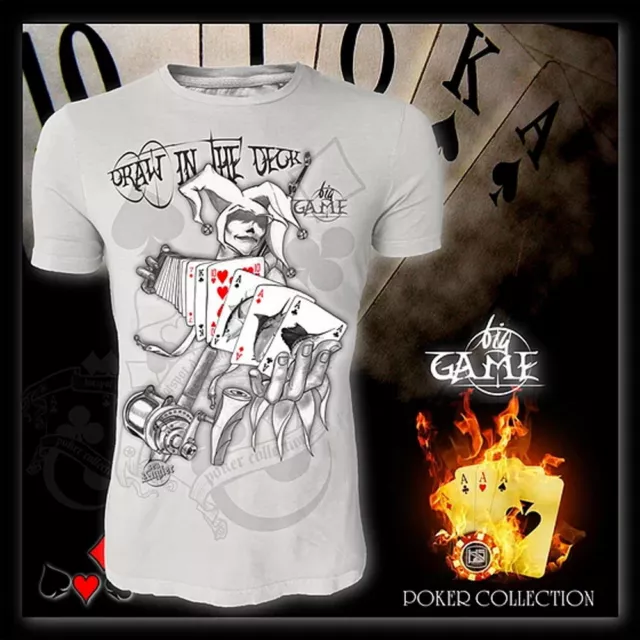 T-Shirt Hotspot Design Poker Collection *Draw IN The Deck“ Größe M