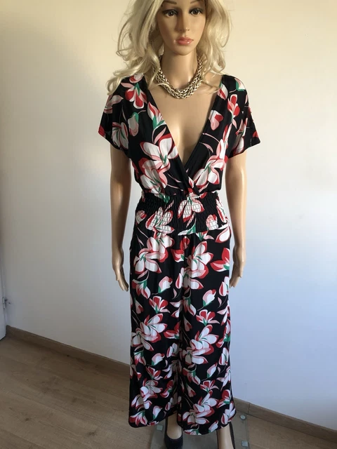Combinaison Fluide Zara - Taille L - Neuf Avec étiquettes - Détails épaules - En Rupture Chez Zara