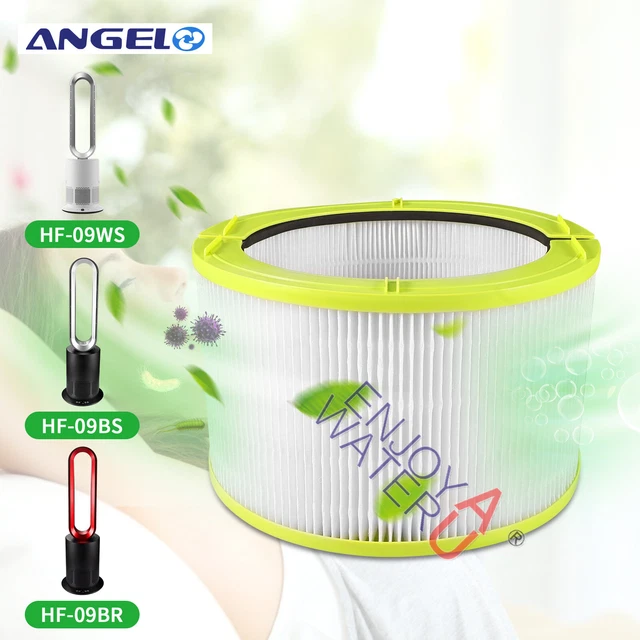 ANGELO COOL HOT Bladeless Fan Air purification Hepa Filter Core Home Office  Area $48.00 - PicClick AU