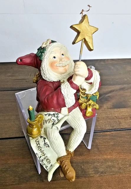 The Keeper Of Christmas 1995 Shenandoah Designs Shelf Sitter # 1/6000 VTG READ