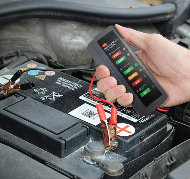 12V LED Car Battery Load Tester Alternator Analyzer Diagnostic Tool Auto Scanner 3
