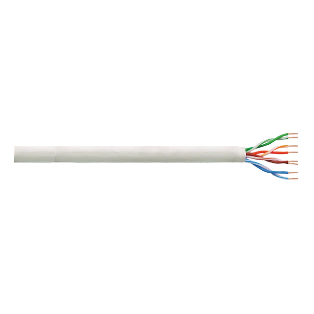Verlegekabel PrimeLine, Cat.6, U/UTP, grau, 100 m