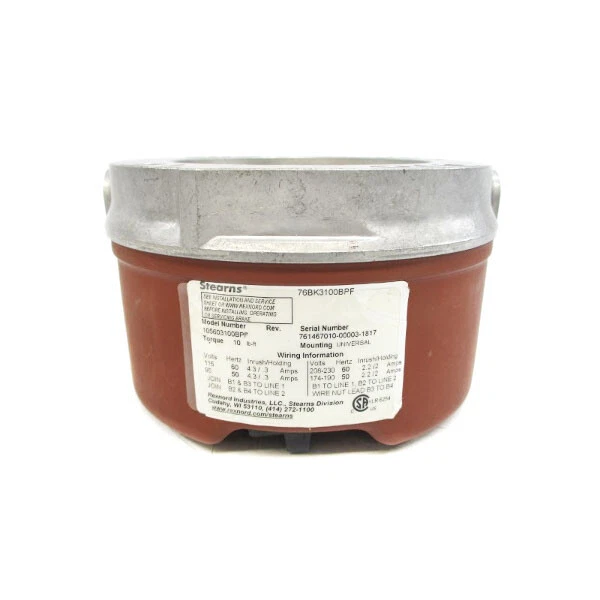 Stearns 76Bk3100Bpf 105603100Bpf 208-230V 2.2/2A Nsnp