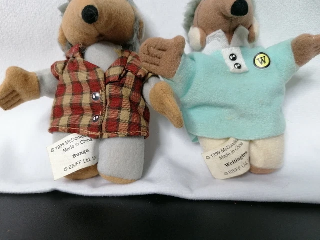 Wombles Bungo & Wellington McDonald's Happy Meal Spielzeug 1999 6
