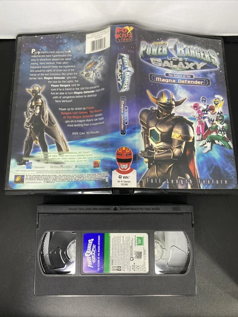 POWER RANGERS: LOST Galaxy - The Return of the Magna Defender (VHS