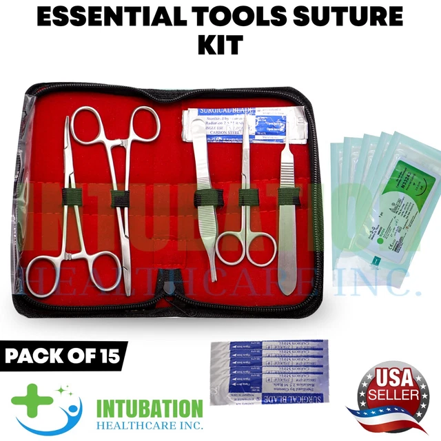 PRACTICE STUDENT SUTURE Kits Minor Surgery Kit Medical Students VET