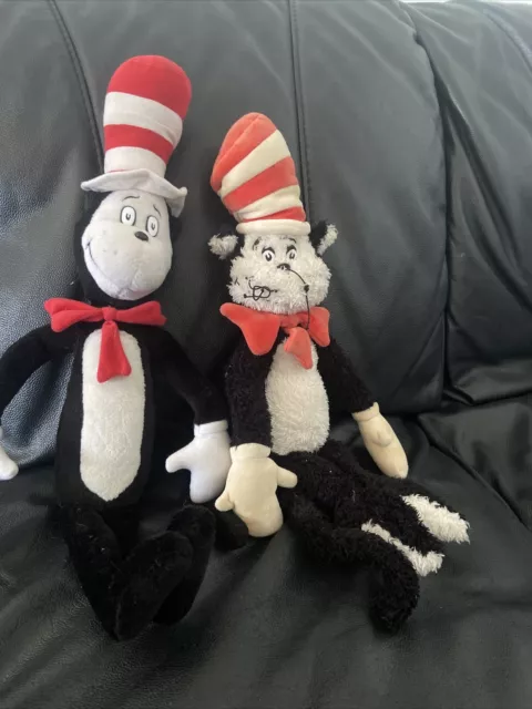 Cat in the on sale hat plush doll