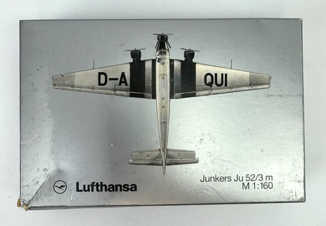 HERPA JUNKERS JU 52/3M D-Aqui 1 160 $219.81 - PicClick