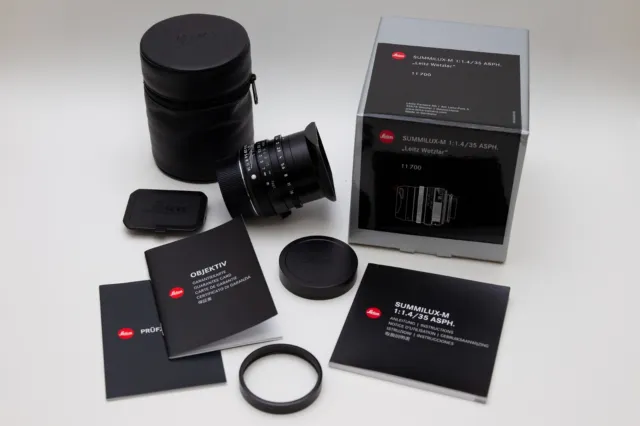 Leica Summilux-M 35 mm f/1,4 ASPH FLE ""Leitz Wetzlar"" edición limitada (11700)