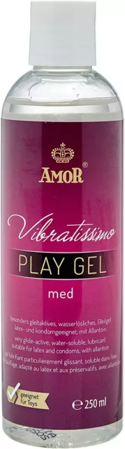 Vibratissimo - Gel Lubricante sexual médico base agua 250 ml efecto calor,vegano