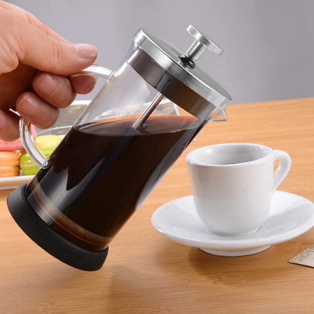 ACCESSORI PER MACCHINA da caffè vetro pigro pressa francese acciaio