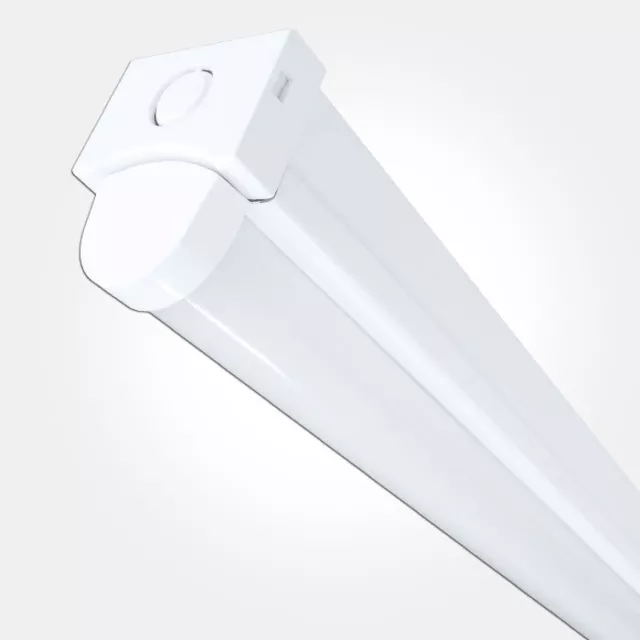 LED 4ft Batten Light Ceiling Fitting 150Lm/W Linear Strip Light IP20 LEDBRITE