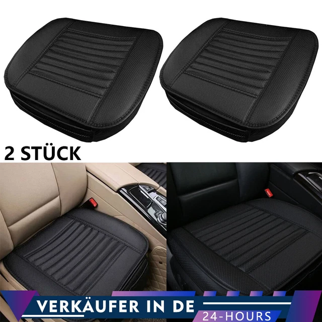 2 Stück Auto Sitzauflagen Winter | Rutschfeste Sitzkissen Für Fahrer & Beifahrer - Wärme & Komfort