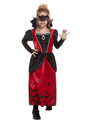 Ragazze Vampiro Costume Tradizionale Pipistrello Inquietante Halloween Party