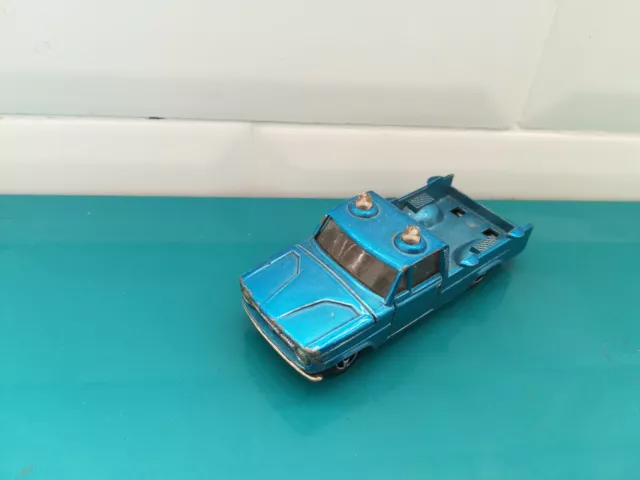 Voiture miniature 4L surf bleu 1/40