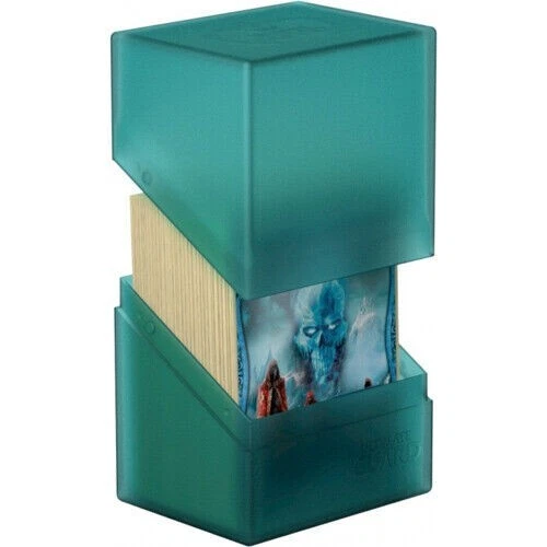 Ultimate Guard - Porta Mazzo Deck Box BOULDER 80+ Malachite mtg Magic Pokemon
