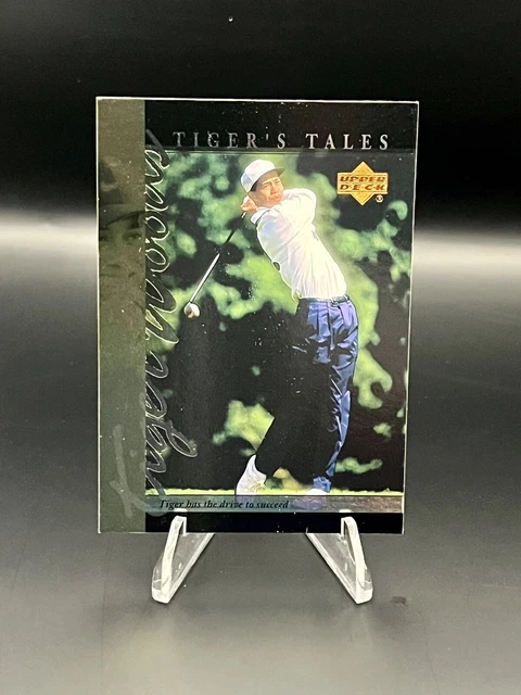 2001 Upper Deck Tiger's Tales Tiger Wood #TT4 Card! D46