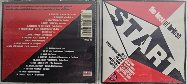 VARIOUS ARTISTS BEST OF BRITISH AND BEYOND (499) 12 Track Promo CD