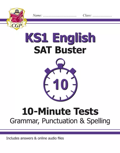 KS1 Englisch SAT Buster 10-Minuten-Tests: Grammatik, Interpunktion & S... von CGP Books