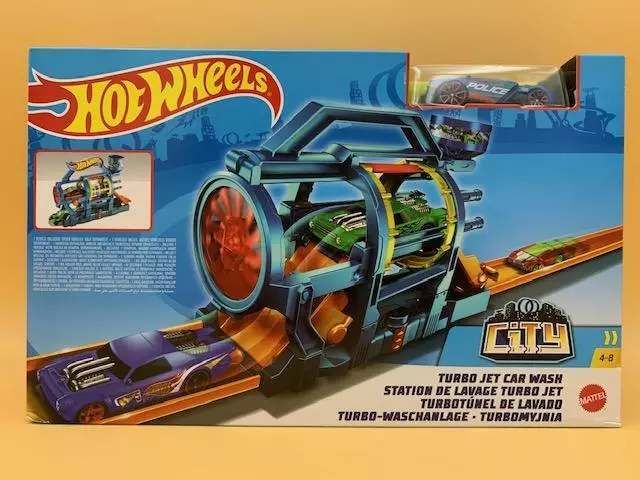 Pista Hot-Wheels City Drive Thru do Hamburguer - Mattel HDR26 - Arco-Íris  Toys