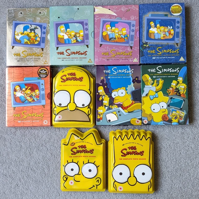 ENSEMBLE COFFRET DVD Collectors The Simpsons Collectors Saison Series 110 Voir la description