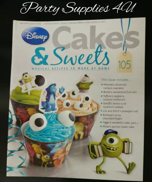 Disney Cakes and Sweets Magazine Issue 105. Mulan/recipes/cupcakes/Tigger/Fruit