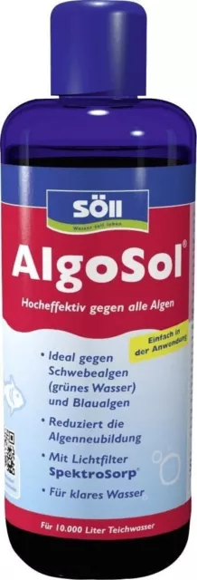 Söll AlgoSol®, 500 ml für 10.000 l