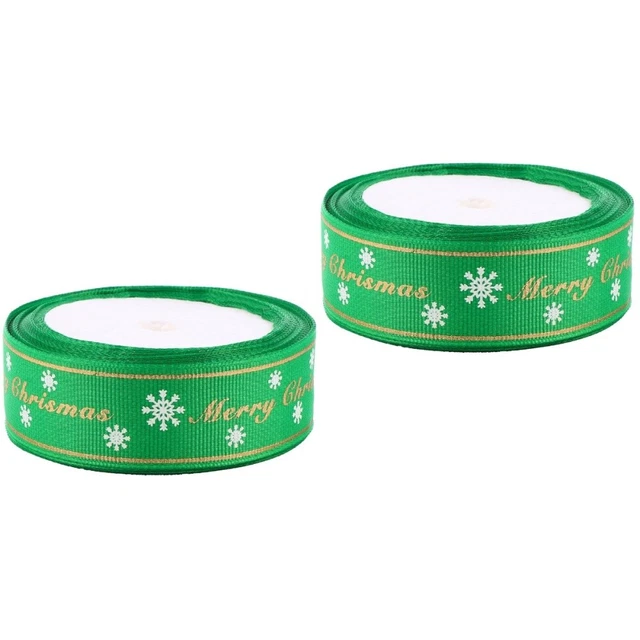2x Weihnachten Handwerk Bänder Bogen, Band Urlaub Baum Band Bogen, Band 9