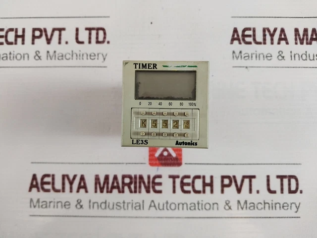 AUTONICS LE3S TIME Delay Relay Timer 250 VAC 5A EUR 114,20 - PicClick FR