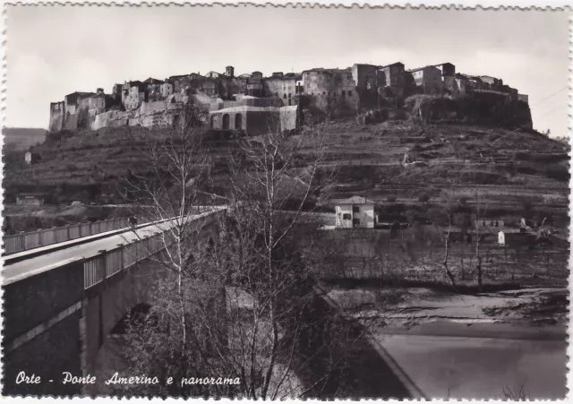 Orte - Viterbo - Ponte Amerino E Panorama - Viagg. 1956 -84256-