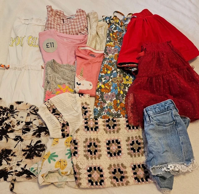 Girls Clothes Bundle 5-6 Years Summer Exellent Conditions