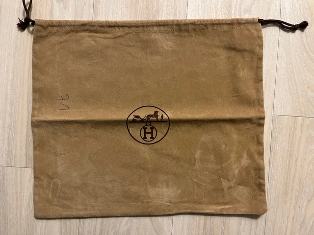 Staubbeutel von Hermès für Sneaker / Schuhe, Taschen mit Logo in braun! Original
