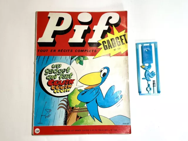 Pif Gadget + Gadget N° 110 “Un Gadget Qui Fait Couik” (1971)