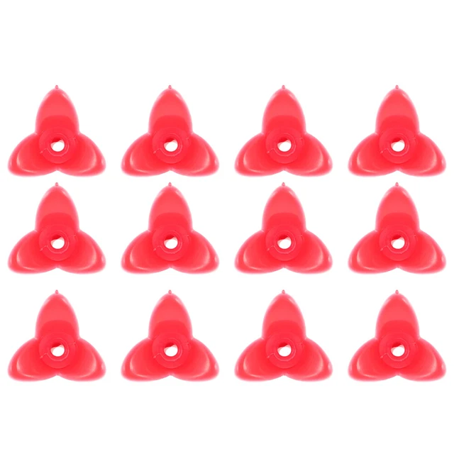 12pcs Plastique Hummingbird Maningoureuses Ports d'alimentation en fleurs