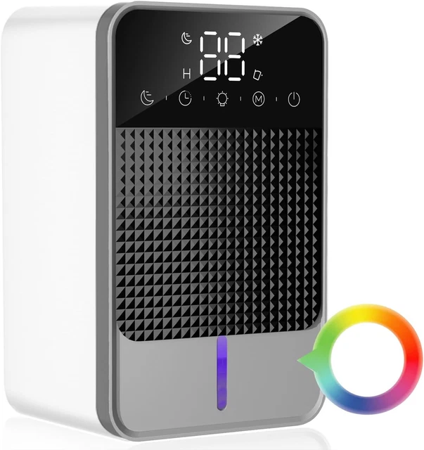 Deumidificatore Portatile CONOPU 12L/Giorno - Scarico Continuo, Automatico, Modalità Sonno, Timer, Per Casa - Foto 2