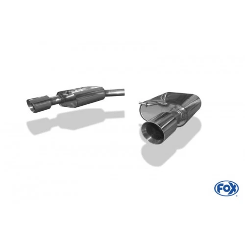 Fox Rennsportanlage 2X 1X100Mm Typ 25 Für Audi A7 Typ 4G (Sportback)