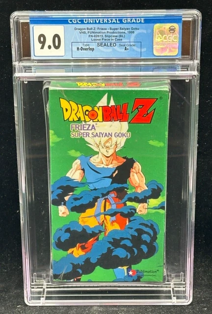 DRAGON BALL Z Frieza Super Saiyan Goku VHS Tape Funimation Sealed CGC 9 - Is Dragon Ball Z On Funimation Uk