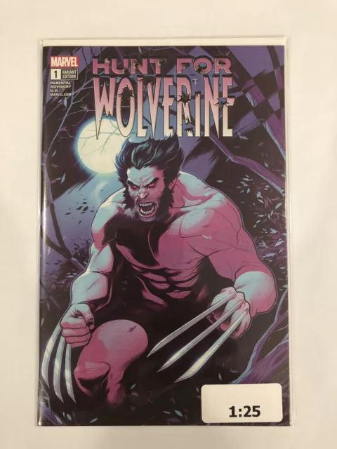 Hunt For Wolverine #1 Elizabeth Torque 1:25 Incentive Variant Cover🔥🔥