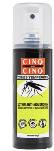 Cinq Sur Cinq - Protection Contre Les Moustiques Tropic - zones tempérées