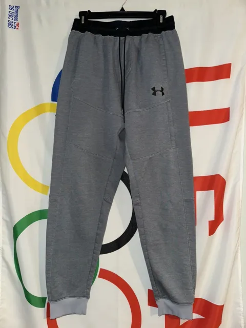 NWT Under Armour Vital Woven Men's Small Navy Blue/White Active Pants  1352031