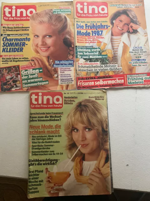 3 X Tina - für die Frau von heute 1979-1987