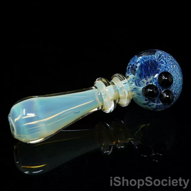 5" Color Changing Halo Tobacco Smoking Pipe Thick Collectible Pipes - P412A